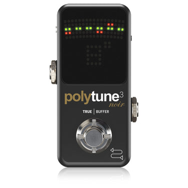 Afinador Tc Electronic De Pedal Polytune3 Noir